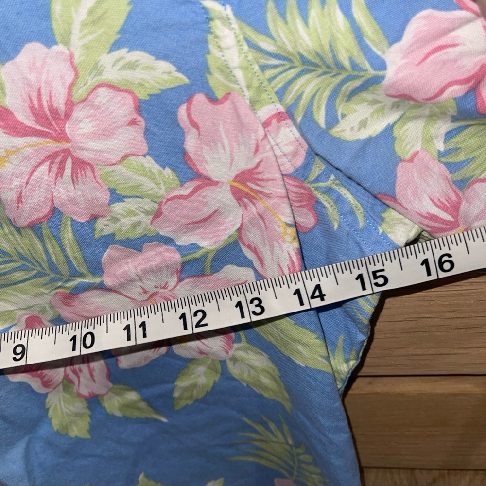 Ralph Lauren Blue and Pink Casual Button Down Shirt - Picture 7 of 9